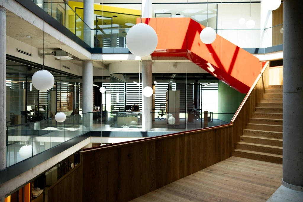 Liridoni office stairway