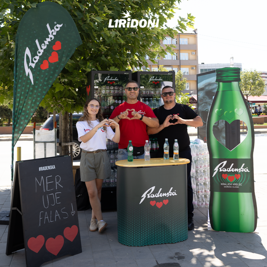 Radenska Brings Freshness to 7 Cities in Kosovo